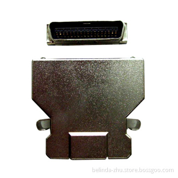 1.27mm Pitch 36 Pin SCSI Solder Plug Connector Db Type with Metal Cover